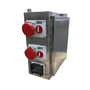 Reefer Outlet Assembly - Surface Mount - 2 Gang